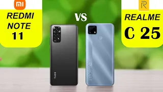 realme c25 vs redmi note 11