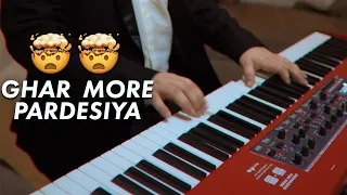 GHAR MORE PARDESIYA on PIANO 🤯