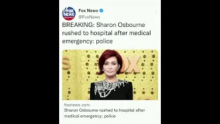 BREAKING: Sharon Osbourne rushed to hospital after medical emergency: police