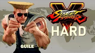 Street Fighter V - Guile Arcade Mode (HARD)