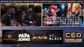 CEO 2022 KOFXV Pools - TMG TAMAGO vs SHANK