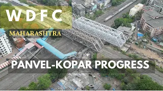 Panvel to Vasai WDFC Progress | Part-2 | Drone Shots | WDFC Maharashtra