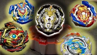 GOLD TURBO VS DARK TURBO | Prime Apocalypse VS Gold Turbo Team | Beyblade Burst GT/Rise