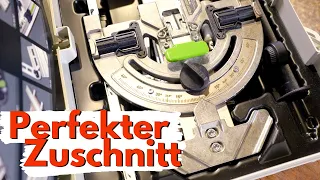 Präzise Tauchsäge - Alternative zu Bosch GTS/DeWalt 7492? Festool Winkelanschlag FS-WA im Test