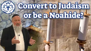 Convert to Judaism or be a Noahide?