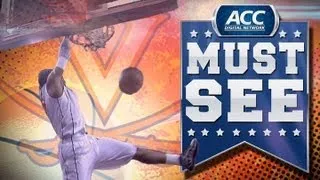 UVA's Akil Mitchell Tomahawk Dunk!!! - ACC Must See Moment