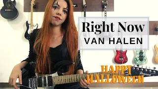 Van Halen - Right Now | Andressa Mouxi Guitar Cover