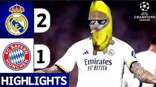 CAT MEMES: Real Madrid vs Bayern Munich (2-1) |All Goals & Highlights| UEFA Champions League 2023/24