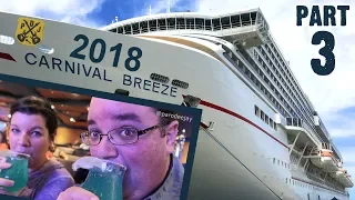 Carnival Breeze Cruise Vlog 2018 - Part 3: Sea Day, Tea Time, Glee Club, Motor City - ParoDeeJay