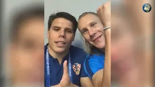 Футболист сборной Хорватии после победы над Россией записал видео со словами «Слава Украине!»