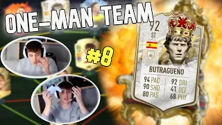 PRIME ICON EMILIO BUTRAGUENO (92) - ONE-MAN TEAM SQUAD BUILDER/PLAYER REVIEW #8 - FIFA 22