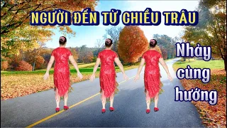 NGƯỜI ĐẾN TỪ TRIỀU CHÂU / Dân vũ/ NHẢY CÙNG HƯỚNG  ( Bài nhảy nhạc chuẩn bấm phía dưới 🔽).