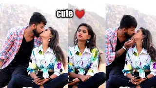 kissing prank on my cute girlfriend Soniya gone romantic video kiss prank