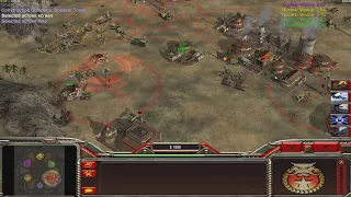 CHINA Nuke ( Shockwave Mod ) Command & Conquer Generals Zero Hour - Free-For--All HARD Gameplay