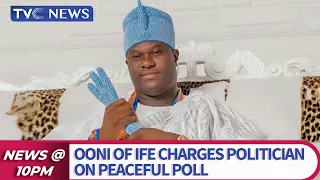 VIDEO: Ooni of Ife Charges Politicians on Peaceful Osun Election