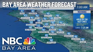 Bay Area Forecast: NYE showers, Foggy but drier for New Year's Day