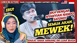 🇲🇾🇮🇩 SEMUA PASTI AKAN BANJIR AIR MATA JIKA DENGARKAN LAGU YANG DI NYANYIKAN OLEH NANDO SATOKO INI ‼️