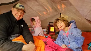 Cold Weather Camping Tips - Taking Beginners Camping with Kids