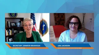 ARPA-E Summit Fireside Chat: U.S. Secretary of Energy Jennifer Granholm & Apple VP Lisa Jackson