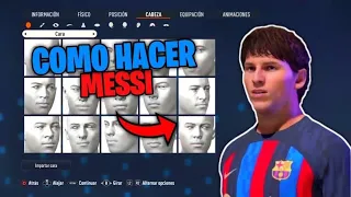 ✅ Como hacer a LEO MESSI del 2012 en FIFA 23 (clubes pro y modo carrera) - VaSaLiZz