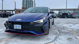 2022 ELANTRA N, NIGHT TIME POV