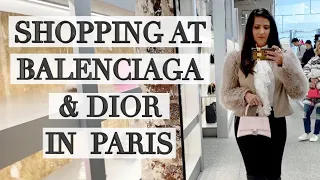 Luxury Shopping in Paris Part 1: Balenciaga, Chanel, Dior