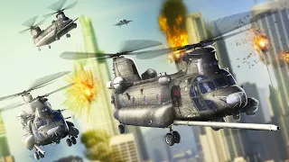 AIRBORNE INVASION in GTA 5 Online!