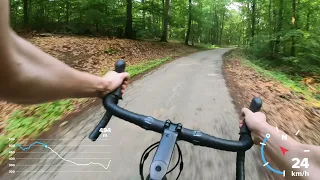 Forest Descent With A Orbea Terra Gravel Bike And GoPro 9