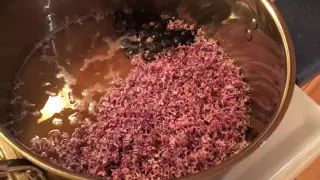 How to make lilac simple syrup