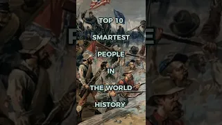 Top 10 Smartest People In The World History 🗺️#shorts