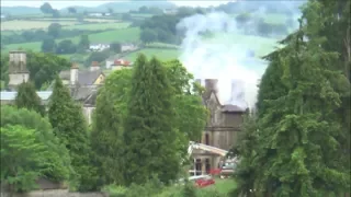 Denbigh Mental ... huge blaze