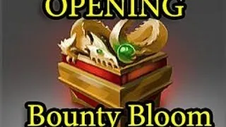 Dota 2 Bloom Bounty Открытие сундука