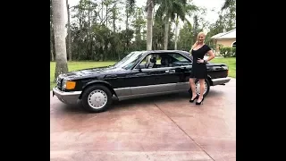 1986 Mercedes-Benz 560SEC W126 Review w/MaryAnn For Sale by:AutoHaus of Naples