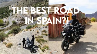 Motorcycle Touring Best Road In Spain On The BMW R1250 GS Adventure! - Col De Velefique!!!