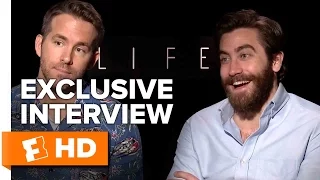 Ryan Reynolds and Jake Gyllenhaal Exclusive 'Life'' Interview (2017)
