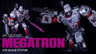 XM Studios Transformers Megatron 1/10 scale Statue Unboxing & Review