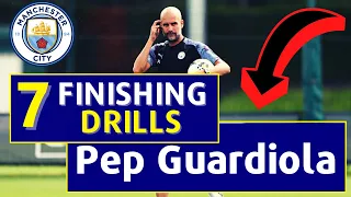 🎯Pep Guardiola - Passing And Finishing Drills - 7 Shooting Drills (2021)