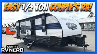 Easy NO SLIDE & Bunks Couple's RV!! 2023 Grey Wolf 24JS