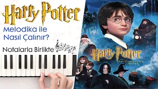 Harry Potter Film Müziği Melodika Notaları(Hızlı - Yavaş)