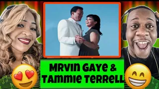 They're Amazing Together!!  Marvin Gaye & Tammi Terrell - You're All I Need To Get By (Reaction)