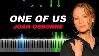 Joan Osborne - One Of Us Piano Tutorial