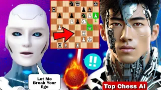 Can Stockfish 16 Defeat The WORLD'S Top Chess AI By SACRIFICING His Queen In Chess | Chess Strategy