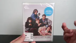 The Breakfast Club Blu-ray Criterion Unboxing (One Shot)