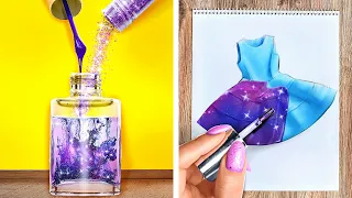 QUICK & CLEVER ART TRICKS | Easy Tricks and Hacks for Impressive Artwork by 123GO! SCHOOL