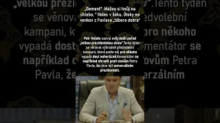 „Dement*. Mažou si hnůj na chleba.“ Holec v šoku. Útoky na venkov z Pavlova „tábora dobra“