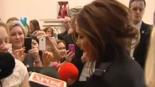 Victoria Beckham in Dublin - at Brown Thomas store with Baby Harper Seven