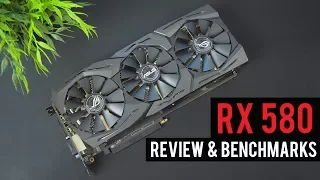 RADEON RX 580 GAMING BENCHMARKS | ASUS ROG Strix Radeon RX 580 OC