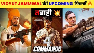 Vidyut Jammwal Upcoming Movies 2024/2025 | Top 5 Vidyut Jammwal Upcoming Films After Crakk-Jeetegaa