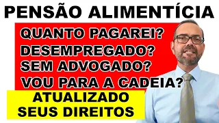 DESEMPREGADO PODE PARAR DE PAGAR A PENSÃO ALIMENTÍCIA PARA OS FILHOS?