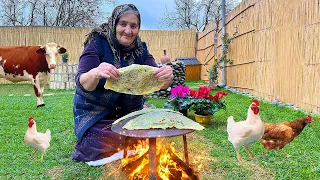 The Most Famous and Tasty National Dish Recipes in Azerbaijan Village!